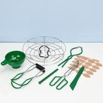 Tisovixo Complete Canning Supplies Kit with Tools
