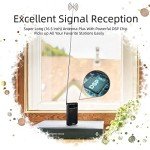 Portable Battery Operated AM/FM Radio with Clip