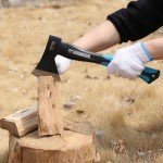 15” Carbon Steel Chopping Axe with Shock-Reducing Handle