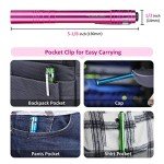 SEAMAGIC 15-Pack LED Penlight - Pocket Bulk Pen Light Flashlight with Clip, 30-Piece Dry Batteries Included, Mini Pen Light for Inspection, Repairing, Camping and Training Course (15-Pack)