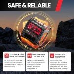 PowerSmart Portable Inverter Generator 4450W, Gas Powered, CO-Sensor, EPA Compliant, Lightweight & Quiet for Home Use and Emergency Backup, Camping