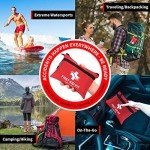 Protect Life First Aid Kit for Home/Business, HSA/FSA Eligible Emergency Kit | Mini Travel First Aid Kit | Camping First Aid Kit Hiking | Small First Aid Kit for Car | Survival Medical Kit - 100pcs