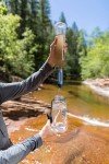 LifeStraw Peak Series – Solo Personal Water Filter for Hiking, Camping, Travel, Survival and Emergency preparedness. Removes Bacteria, parasites and microplastics.
