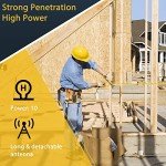 Retevis RT86 Walkie Talkies Long Range, 2 Way Radio with Shoulder Mic, Heavy Duty Two Way Radios Rechargeable, Handheld, High Power, 2600mAh, for Security Property Hunting(4 Pack)