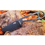 ESEE Izula – Fixed Blade Survival Knife with Molded Polymer Sheath and Clip Plate – Ideal for Survival, Camping, & Bushcraft - Made in the USA