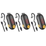 SINORISE Super Mini Walkie Talkies Two Way Radio Portable FM Transceiver for Restaurants,Out Door Sport Supermarket Hospital Tourism,3 Pack