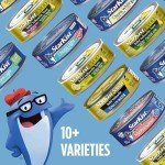 StarKist Selects No Salt Added Chunk White Albacore Tuna in Water, 4.5 oz (12 Pack) Canned Tuna Fish, Wild Caught, Gluten Free, Ready to Eat, Perfect for Salads, Keto Meals & Snacks, 30g Protein