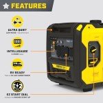 Champion Power Equipment 6500-Watt RV Ready Portable Inverter Generator with Quiet Technology and CO Shield