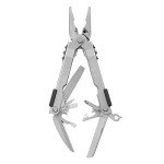 Gerber Gear Multi-Plier 600 - 14-in-1 Multitool with Sheath, Needlenose Pliers, Screwdriver, Serrated Knife, Wire Crimper, Bottle Opener, Can Opener & More - Stainless Steel