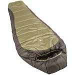 Coleman North Rim 0°F Big & Tall Sleeping Bag, Cold-Weather Mummy Sleeping Bag for Adults, No-Snag Zipper with Adjustable Hood for Warmth & Ventilation, Contains PFAS