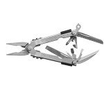 Gerber Gear Multi-Plier 600 - 14-in-1 Multitool with Sheath, Needlenose Pliers, Screwdriver, Serrated Knife, Wire Crimper, Bottle Opener, Can Opener & More - Stainless Steel