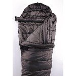 Coleman North Rim 0°F Big & Tall Sleeping Bag, Cold-Weather Mummy Sleeping Bag for Adults, No-Snag Zipper with Adjustable Hood for Warmth & Ventilation, Contains PFAS