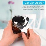 Mason Jar Opener for Canning Lids No Lid Dents or Damage,Multi-Purpose for Bottle Opener and Various Lids Canning Jar Opener,Easy Twist Manual Handheld Top Remover