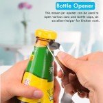 Mason Jar Opener for Canning Lids No Lid Dents or Damage,Multi-Purpose for Bottle Opener and Various Lids Canning Jar Opener,Easy Twist Manual Handheld Top Remover