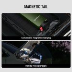 OLIGHT Arkfeld Pro Rechargeable EDC Flat Flashlight with Green Beam, UV and White LED Combo, 1300 Lumens Portable Pocket Lights, Triple Sources for Outdoors Emergency Working (OD-Green CW)