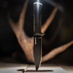 COLD STEEL SRK Compact 5" SK-5 Clip Point Razor-Sharp Blade 4.5" Durable Kray-Ex Handle Tactical Fixed Blade Knife w/Secure-Ex Sheath