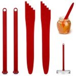 4 PCS Canning Tools Canning Supplies 2PCS Canning Magnetic Lid Lifter and 2PCS Canning Bubble Popper Remover, Canning Set for Canning Bubbler, Canned Food Measurer, Potato Masher and Jar Lid Lifter