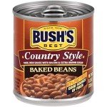 Bush's Best Baked Beans, Country Style with Bacon and Brown Sugar, 8.3 OZ (Pack of 12)