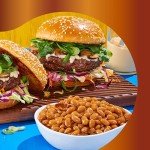 Bush's Best Baked Beans, Country Style with Bacon and Brown Sugar, 8.3 OZ (Pack of 12)