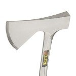 ESTWING Camper's Axe - 16" Hatchet with Forged Steel Construction & Shock Reduction Grip - E44A