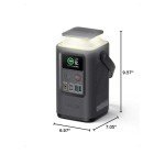 Anker Power Bank Power Station 60,000mAh,Portable Outdoor Generator 87W with Smart Digital Display, Retractable Auto Lighting and SOS Mode, Home Backup(PowerCore Reserve 192Wh) for Travel, Camping