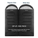 Atarashi Camping Sleeping Bag- 4 Seasons for Adults, Light, Warm, Extra-Large with Compression Sack- Great for Hiking, Backpacking & Outdoor Adventures