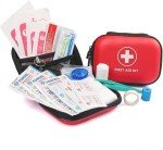 First Aid Kit Mini Travel Size for Hiking, Camping, Home, Vacation, Mauntain, Work, Car, Purse, Office, Kids, Personal Portable Cute Size Small Survival Kit