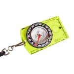 1pc Green Menjo Outdoors Magnetic Compass, Kids Hiking Gear Ideal for Boy Scouts or Wilderness Enthusiasts. Survival Compass for Camping, Hiking, Backpacking, Mountaineering, and Exploration