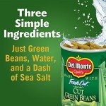 DEL MONTE FRESH CUT BLUE LAKE Cut Green Beans Canned Vegetables,14.5 Ounce (Pack of 12)