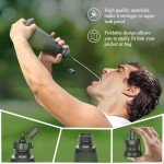 Timain Outdoor Portable Water Filter Pump,Water Filtration Systems,Perfect for Travel,Camping, Hiking,Fishing,Hunting,Emergency Preparedness