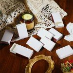 60 Pcs Blank Matches Containers DIY No Match Holder Blank Match Storage Boxes for Guests Wedding Bridal Shower Baby Shower Halloween Party Favor(White,2.24 x 1.42 x 0.59 Inches)