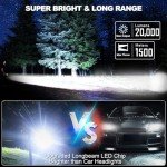 Banral Rechargeable Flashlights High Lumens - 20,000LM Super Bright Small Pocket Magnetic Flashlight, 8 Modes LED Tactical Flash Light, Dual Button Powerful Flashlight for Camping (2, Pure Black)