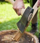 Council Tool 1.7 lb. Wood-Craft Camp Carver Axe, 16" Curved Handle Axe