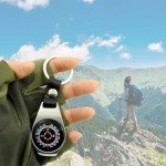 Compass, Hiking Compass for Survival Durable and Compass Keychain(Classical)
