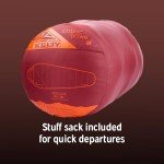 Kelty Cosmic 0 Down Mummy Sleeping Bag - 550 Fill Duck Down Winter Backpacking Sleeping Bag, Regular