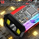 QAUYYW Emergency Weather Radio,37000mWh Crank Radio, Portable NOAA/AM/FM Weather Radio, Reading Light, Solar Radio, SOS Emergency Flashlight, Multiple Power Sources,for Hurricanes and Emergencies