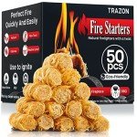 All Natural Wood Fire Starters: Fireplace Camping Charcoal Starter Grill BBQ Chimney Wood Stove Campfires Fire Pit. Fatwood Sticks. Camp Firestarter, Fire Tools. Fire Starter Outdoor/Indoor/Travel