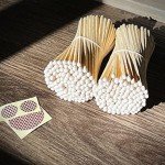 4" Classic White Tip Matches (100 Count, with Striking Stickers Included) | Decorative Unique & Fun for Your Home, Gifts, Accessories & Events | Premium Long Wood Safety Matches by Thankful Greetings