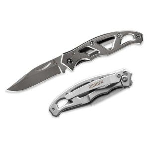 Gerber Gear Paraframe Mini Pocket Knife, 2.2" Fine Edge Small EDC Folding Knife with Safety Lock for Everyday Carry, Gifts for Men, Stainless Steel