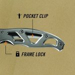 Gerber Gear Paraframe Mini Pocket Knife, 2.2" Fine Edge Small EDC Folding Knife with Safety Lock for Everyday Carry, Gifts for Men, Stainless Steel
