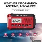 Midland Home and Travel Emergency Weather Alert Radio - NOAA Alerts at Home and On The Go
