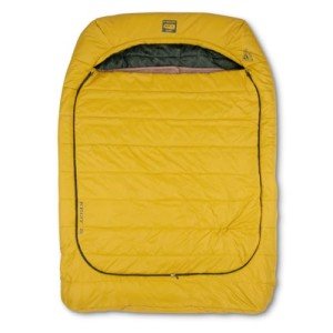 Kelty Tru.Comfort Doublewide 2P 20 Degree Sleeping Bag, Two Person, Synthetic Fill, Couples & Family Camping, Overlanding – Removable Blanket, Wider Than Queen Sized Bed, Updated for 2023 (Olive Oil)