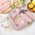 Chuangdi 24 Set Empty Matches Jars with Cork Top and 48 Striker Stickers Wedding Matches Favors Bulk Glass Match Holder with Striker for DIY Wedding Bridal Shower Party Favors Guests Gifts