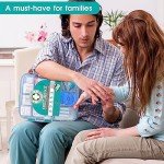 General Medi 420 Pieces Professional First Aid Kit - HardCase First Aid Box - Contains Premium Medical Supplies for Travel, Home, Office, Vehicle, Camping, Workplace & Outdoor