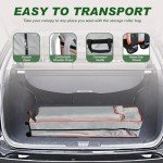 Eurmax USA NOMATTER ONE-Person Open&Close 10x10ft Pop Up Canopy Tent,Portable Shelter Canopy for Outdoor Events with 1 Removable Sidewall,Instant Canopies,Temporary Sunshade,Bonus 4 Sand Bags(Blue)