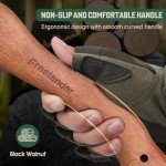 Freelander Camping Hatchet Axe, 11'' Hand-Forged Axe with Sheath, Bushcraft Axe for Chopping Wood– Ideal for Outdoor, Gardening, Survival, Wood Carving