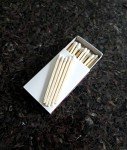 White Boxes of Matches with Strike On - 50