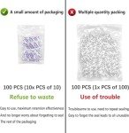 Oxygen Absorbers for Food storage 300CC, 100 PCS (10x PCS of 10) O2 Absorbers Food Grade for Mylar Bags, Canning,Freeze Dryer, Dehydrated, and Preserved Foods - Long Term Storage