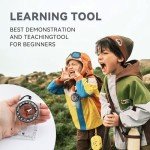 Magnetic Gear Set Navigation Map- Backpacking Camping Hunting Survival,Compass Hiking Survival,Orienteering Compass