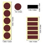 Match Striker Paper with Adhesive,80 PCS Bulk Matches for Candles,Matches Box,Match Cloche,Match Holder with Striker Decor,Decorative Matches in A Jar,Cute Boot Ceramic Holder